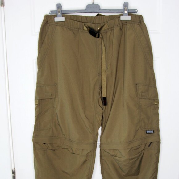 BNWT SS23 GRAMICCI CONVERTIBLE MICRO RIPSTOP PANTS XL - Picture 2 of 11